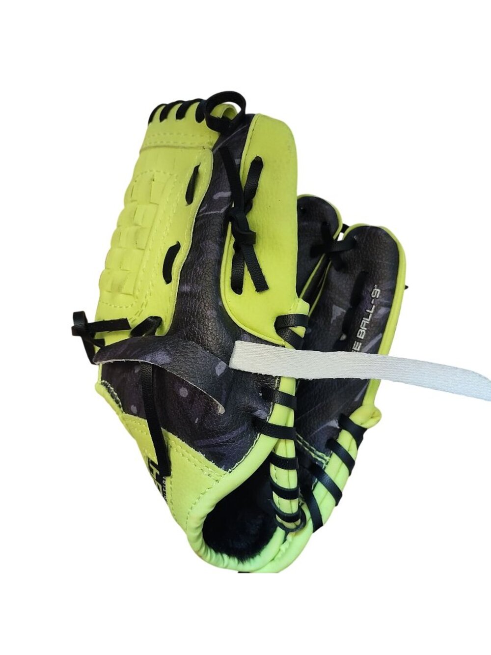 Ortiz 34 2020 Limited Edition Youth Baseball Glove Neon Yellow & Black Camo Leat